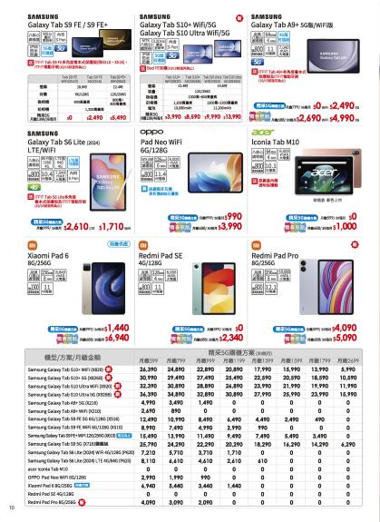 中華電信 DM 第10頁