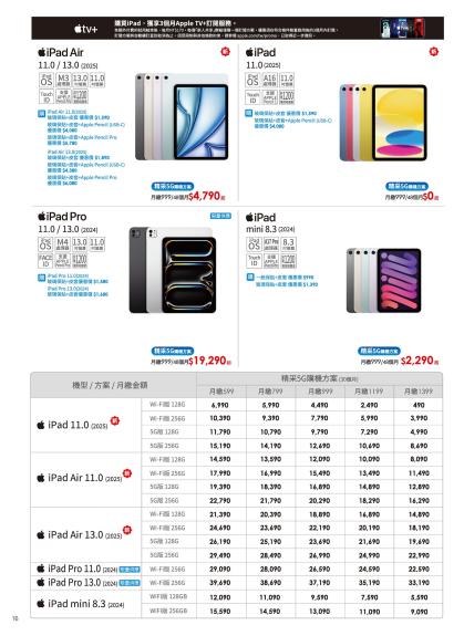 中華電信 DM 第16頁