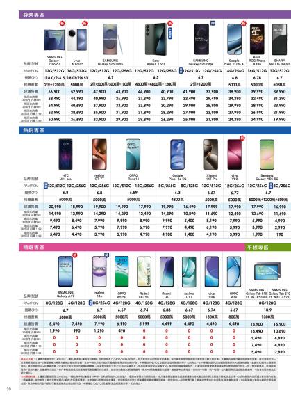 中華電信 DM 第30頁