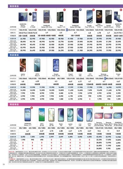 中華電信 DM 第28頁