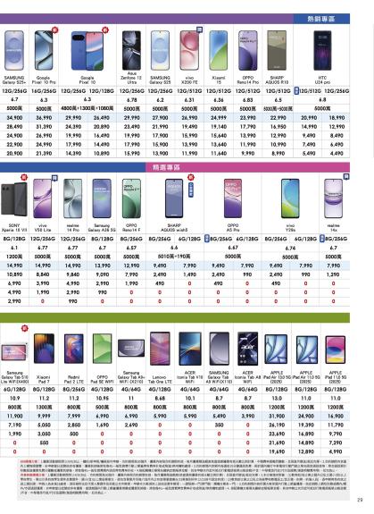 中華電信 DM 第29頁