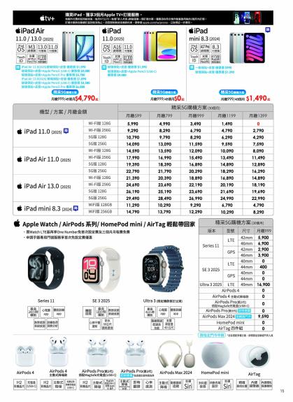 中華電信 DM 第15頁