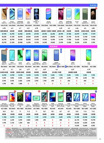 中華電信 DM 第5頁