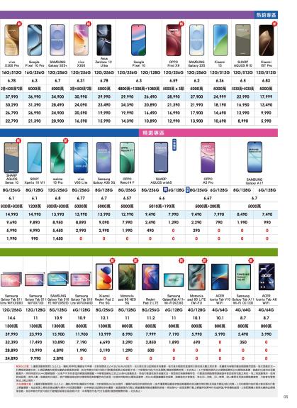 中華電信 DM 第5頁