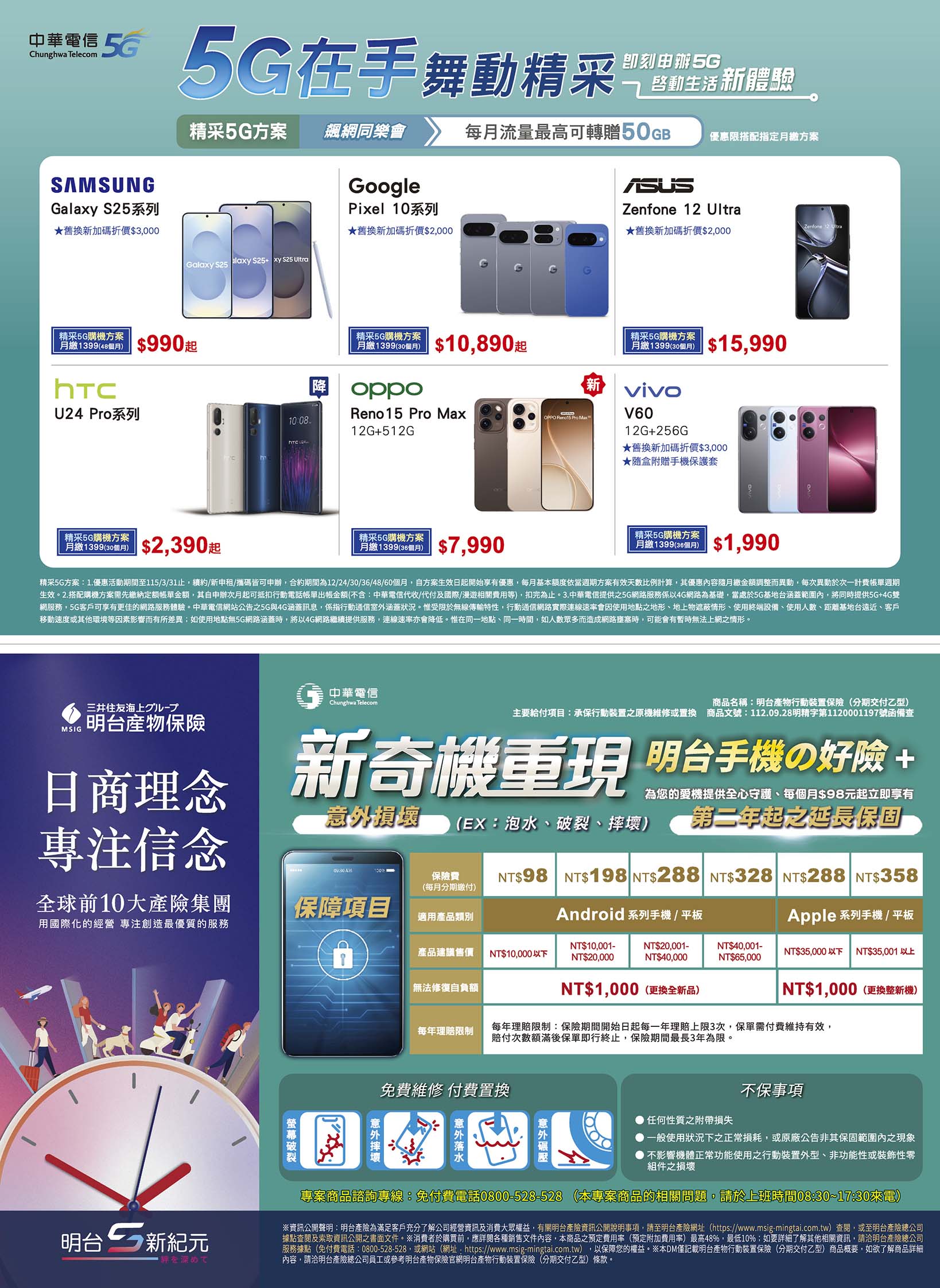 中華電信 DM 第5頁 - 最新優惠資訊