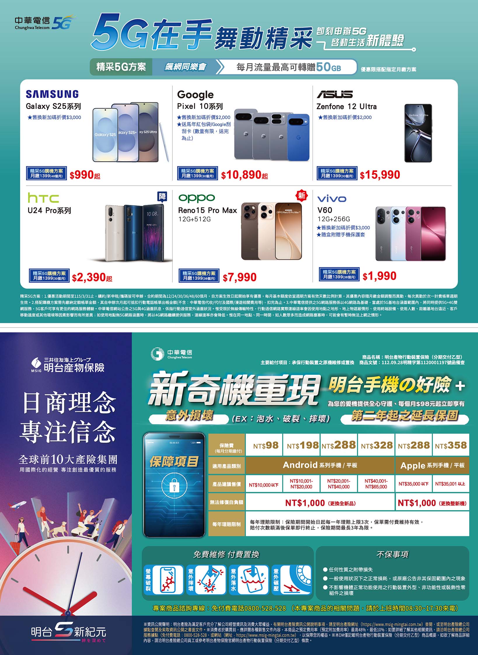 中華電信 DM 第5頁 - 最新優惠資訊