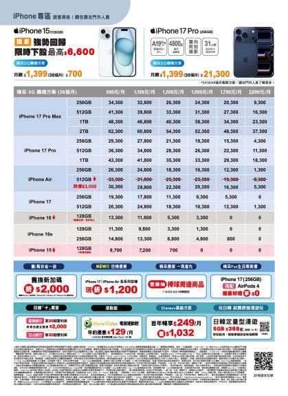 中華電信 DM 第13頁