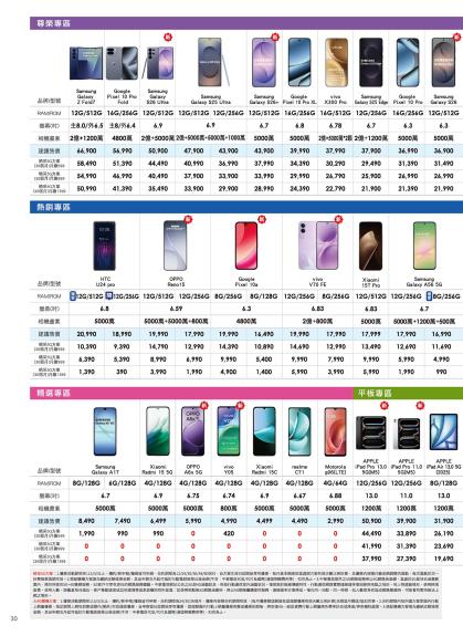 中華電信 DM 第30頁