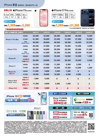 中華電信 DM 第14頁