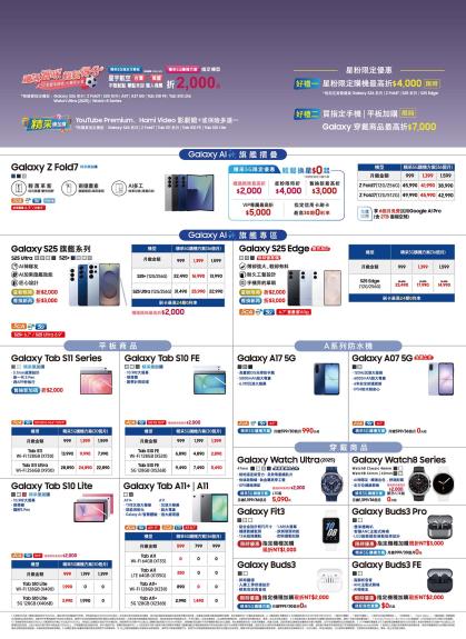 中華電信 DM 第3頁