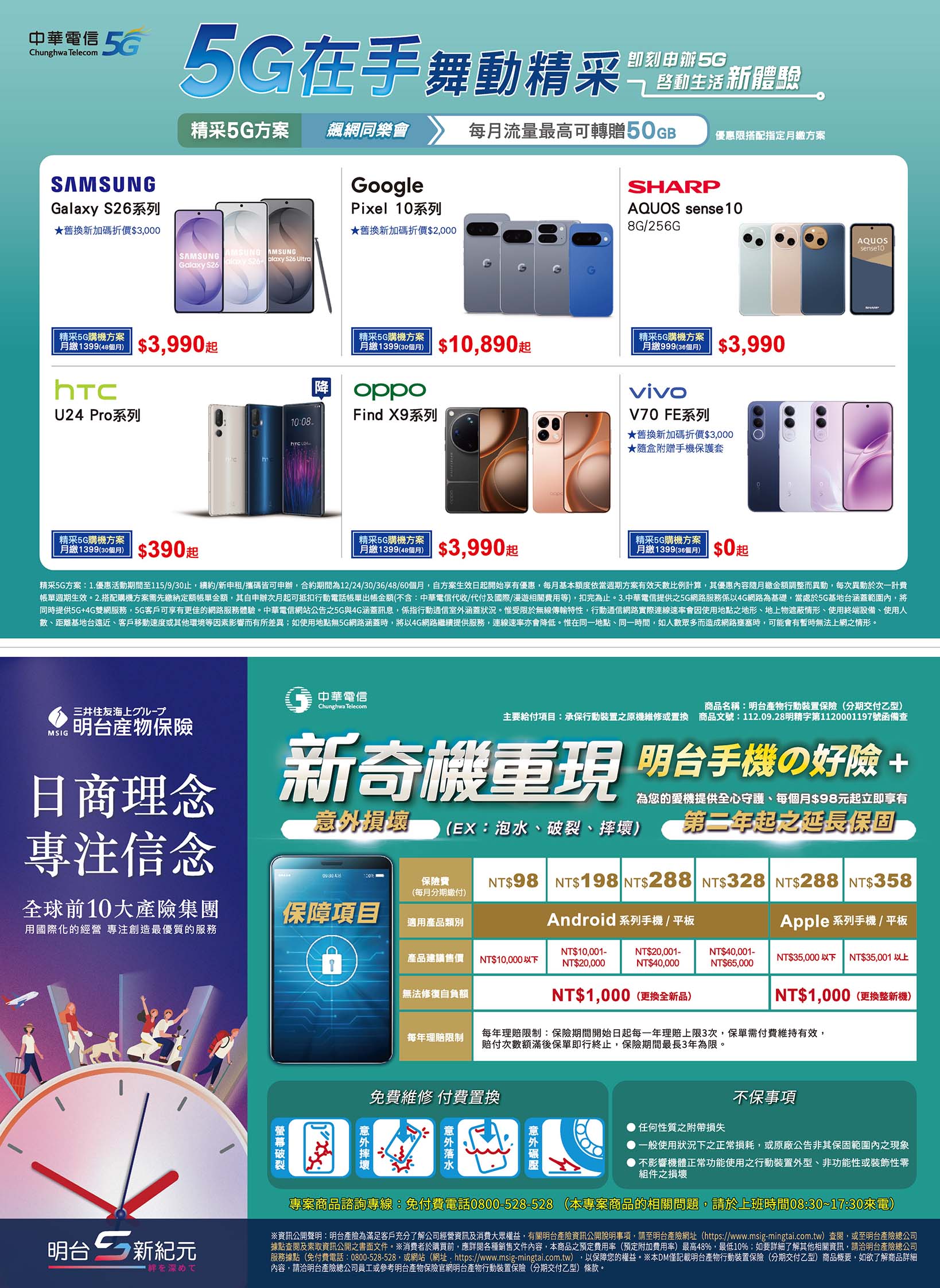 中華電信 DM 第4頁 - 最新優惠資訊