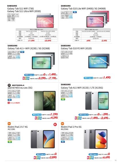 中華電信 DM 第11頁