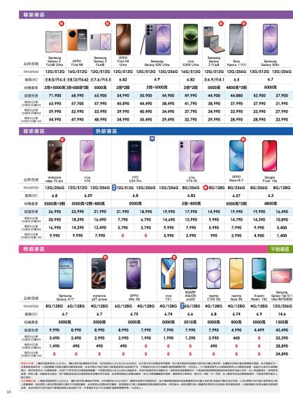 中華電信 DM 第30頁