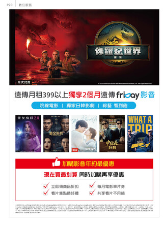 遠傳電信 DM 第21頁
