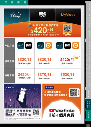 台灣大哥大 DM 第25頁