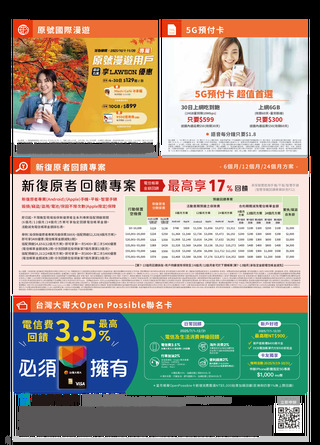 台灣大哥大 DM 第4頁