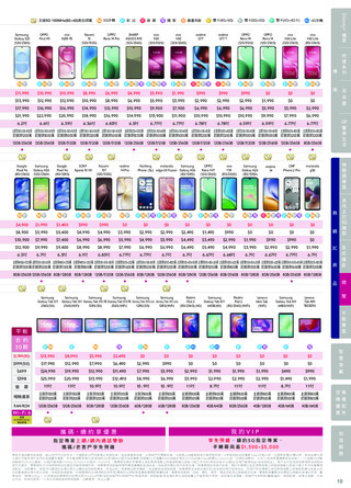 台灣大哥大 DM 第19頁