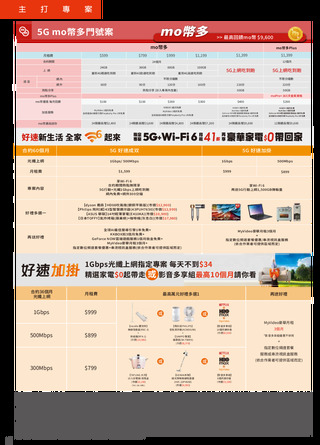 台灣大哥大 DM 第2頁