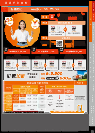 台灣大哥大 DM 第3頁