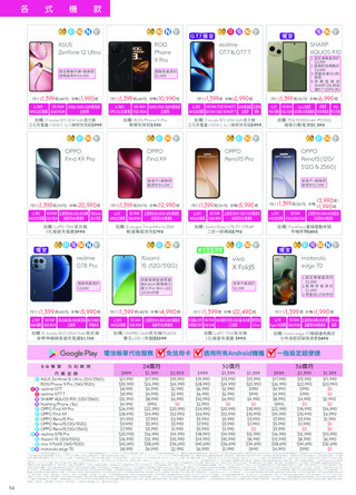 台灣大哥大 DM 第14頁