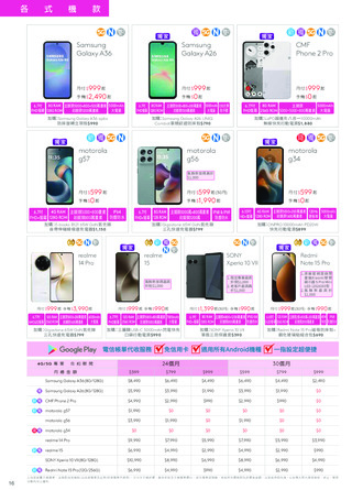 台灣大哥大 DM 第16頁