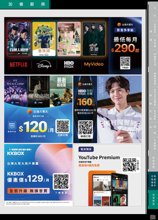 台灣大哥大 DM 第25頁