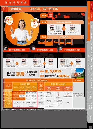 台灣大哥大 DM 第3頁