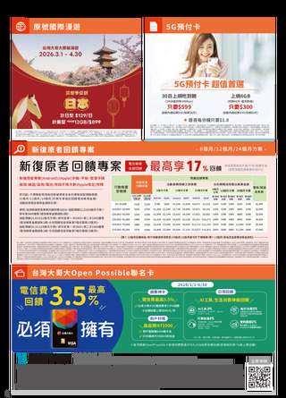 台灣大哥大 DM 第4頁