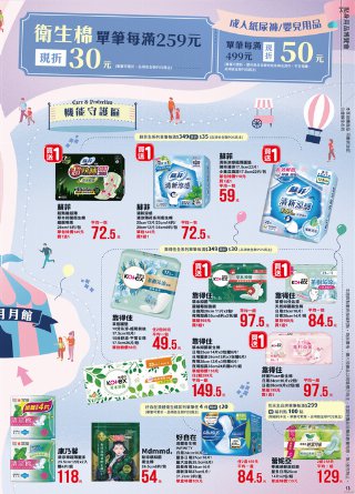 全聯福利中心 DM 第13頁